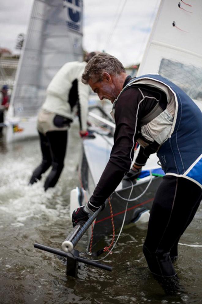 Designer-Sailor David Lugg © Andrew Gough